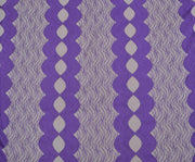 TULLE WITH BROOCH FABRIC - PURPLE