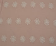 CHIFFON EMBROIDERY FABRIC - POWDER