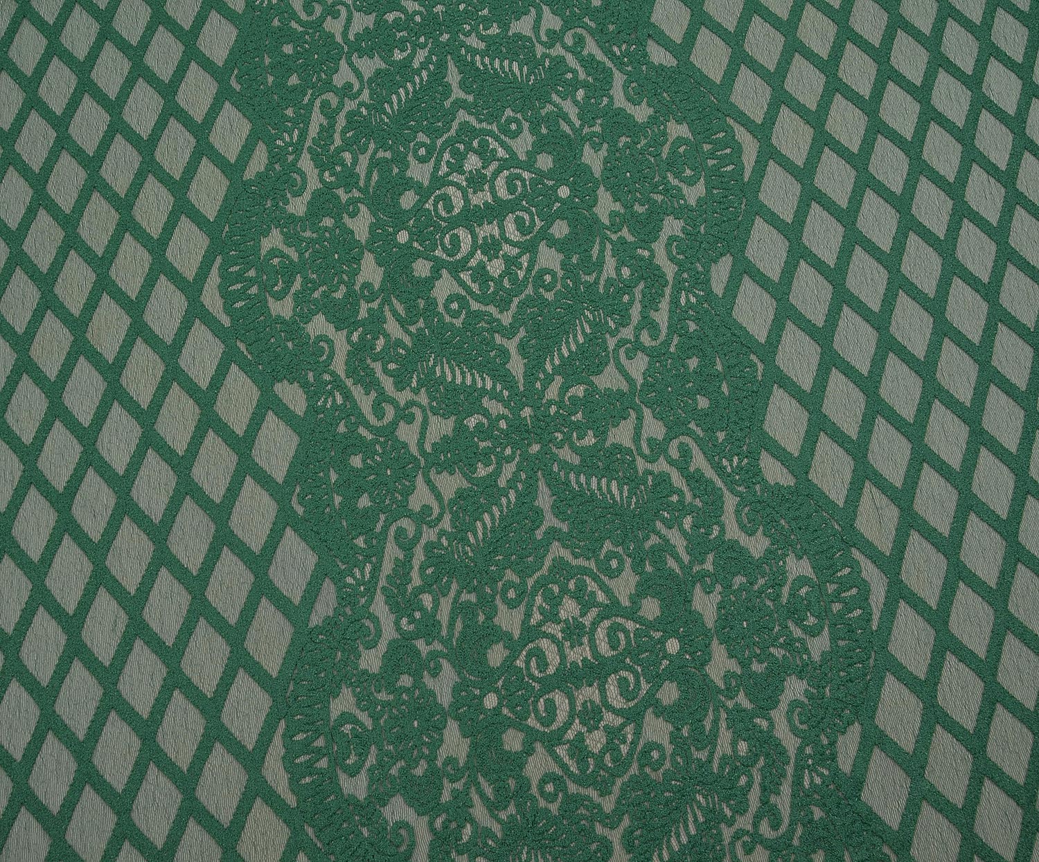 KLİPTRONİK DANTEL KUMAŞ - YEŞİL