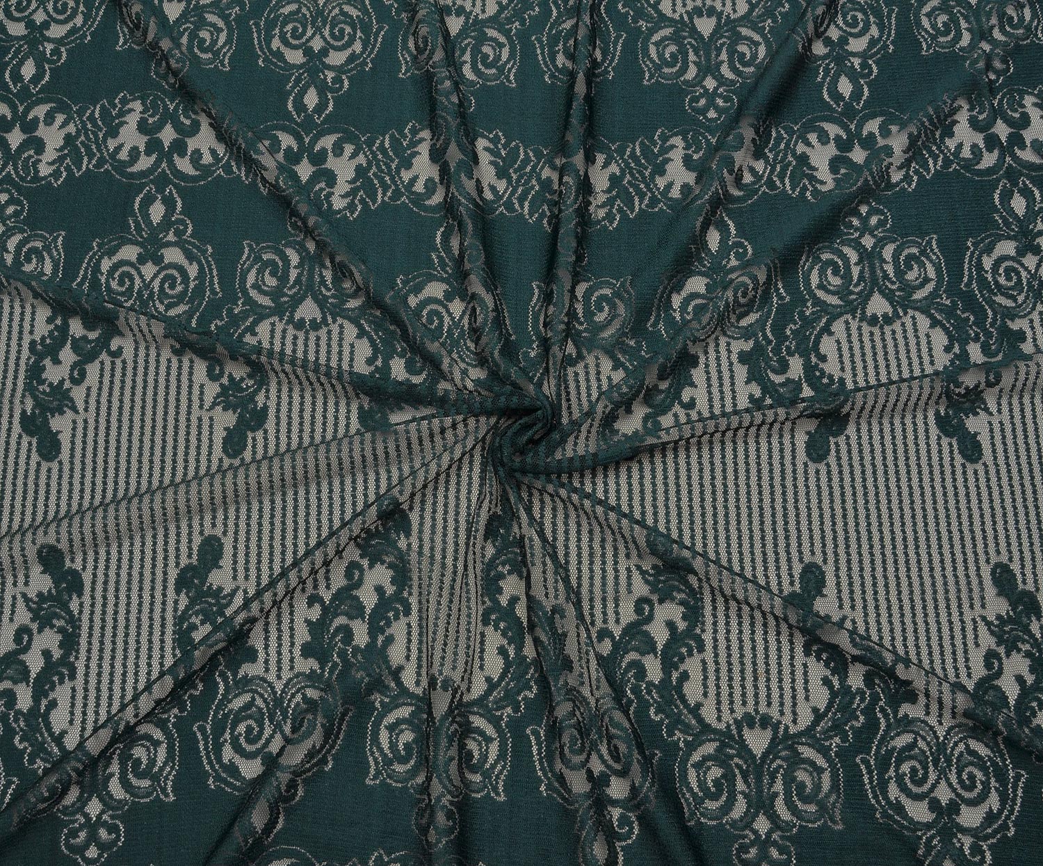 FLOSS LACE FABRIC - GREEN