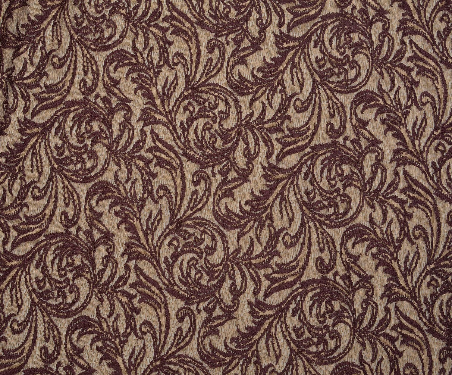TWO-TONE CLIPTRONIC LACE FABRIC - BORDEAUX