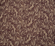 TWO-TONE CLIPTRONIC LACE FABRIC - BORDEAUX