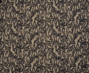 TWO-TONE CLIPTRONIC LACE FABRIC - BLACK
