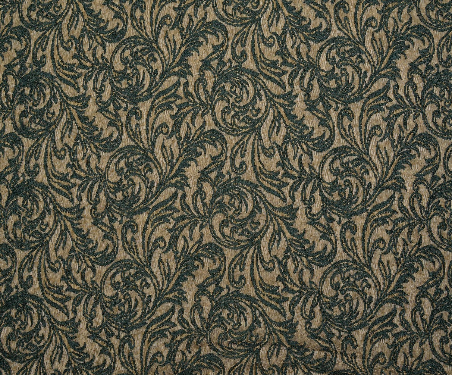 TWO-TONE CLIPTRONIC LACE FABRIC - GREEN
