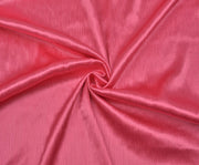 CRUSHED SATIN FABRIC - FUCHSIA