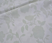 SOFT FLORAL DESENLİ POPLİN KUMAŞ - MİNT