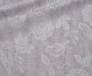 VINTAGE FLORAL POPLIN FABRIC - LILAC