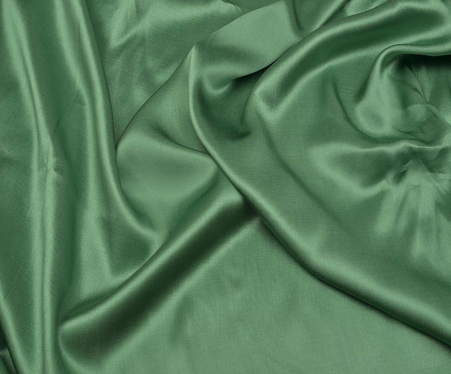 FLOSS VISCOSE FABRIC - GREEN