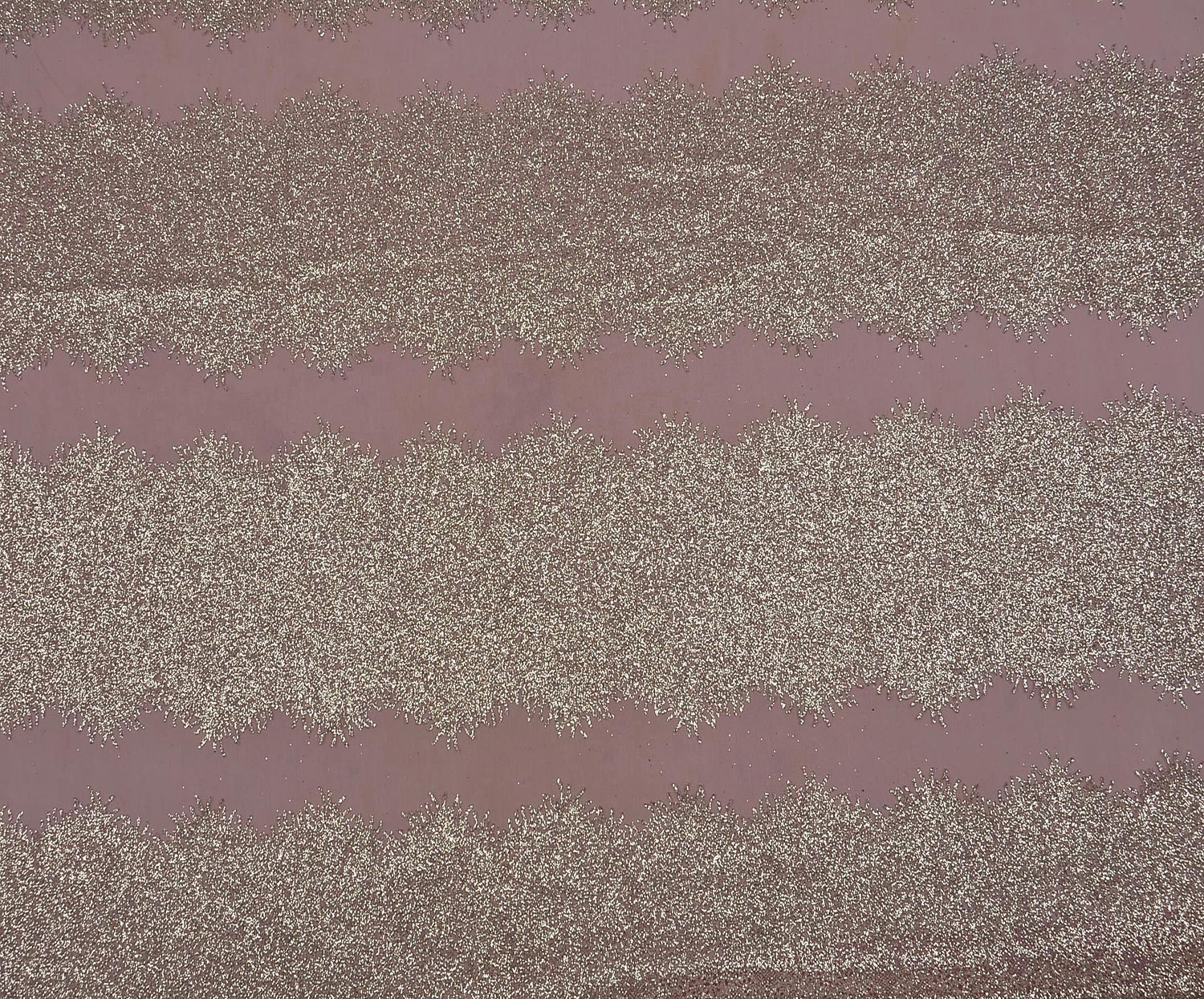 FABRIC WITH INTENSE GLITTER PATTERN ON TULLE - PINK
