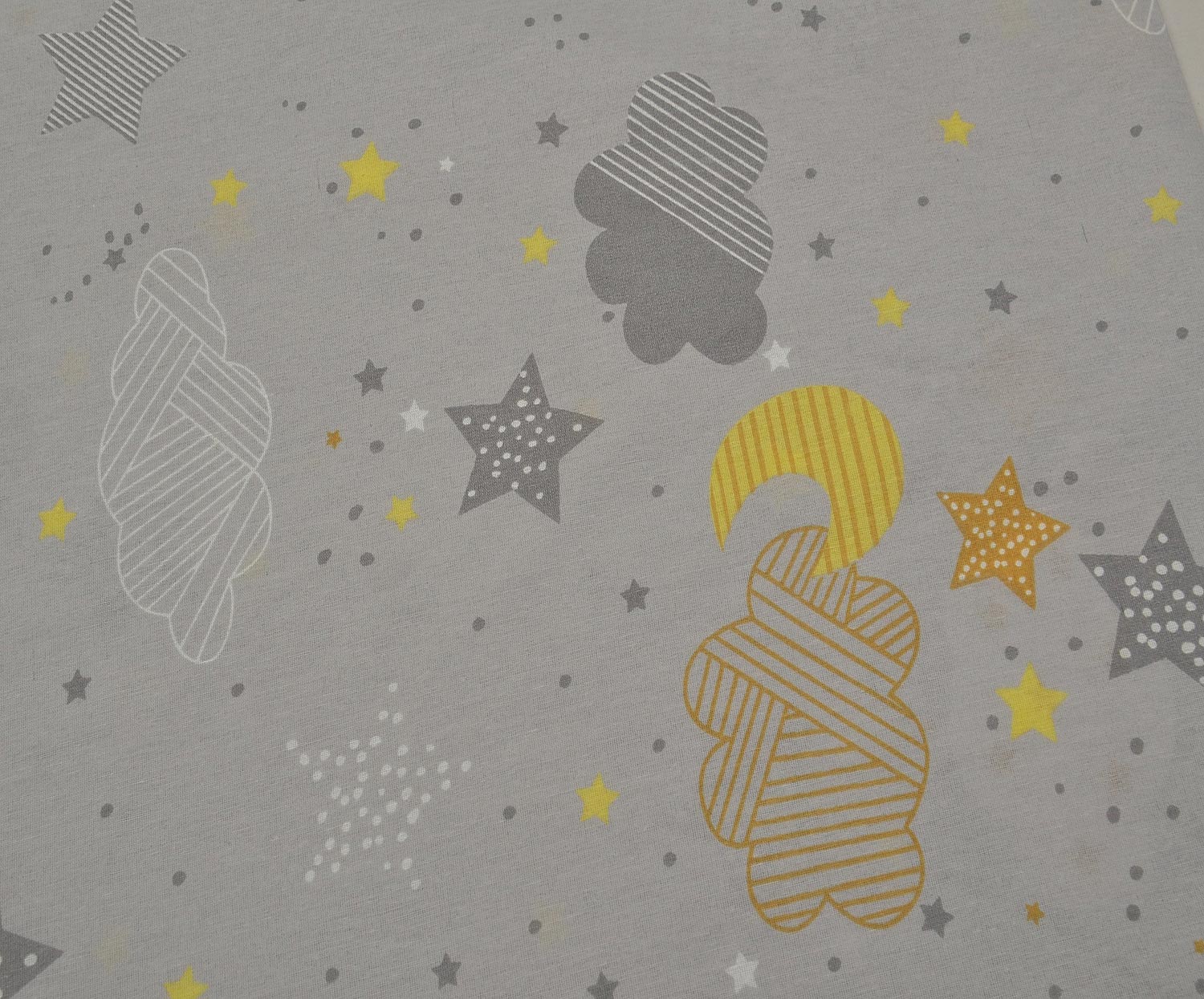 POPLIN FABRIC - GREY