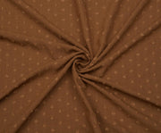 NATURAL SOFT VISCOSE FABRIC - COFFEE