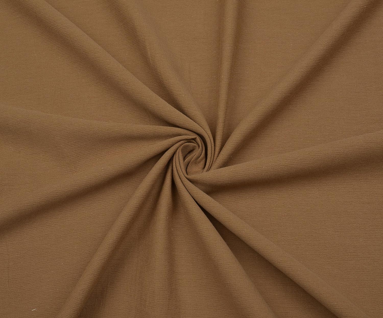 COTTON VISCOSE FABRIC - CAMEL