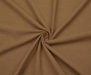 COTTON VISCOSE FABRIC - CAMEL