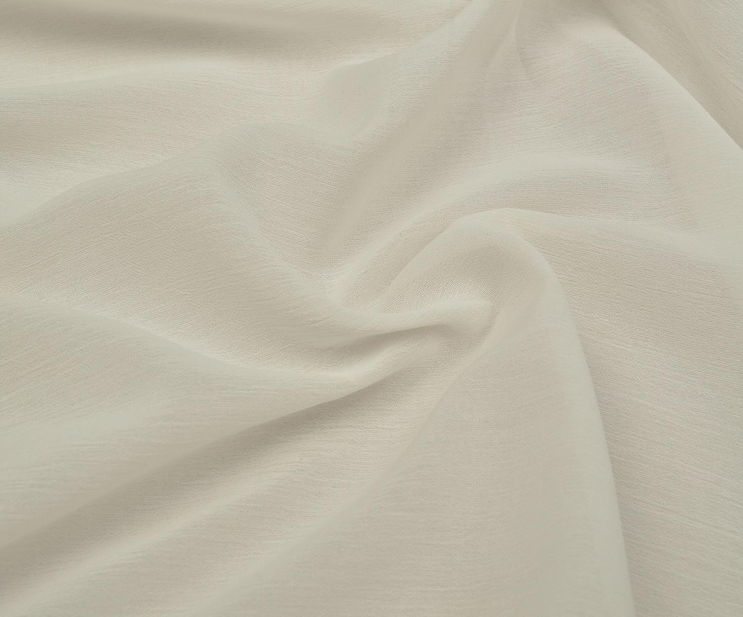 COTTON VISCOSE FABRIC - ECRU