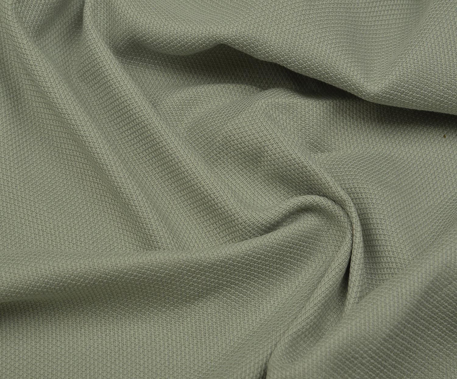 PATTERNED COTTON FABRIC - LIGHT GREEN