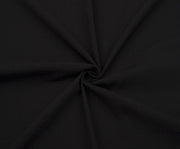 ORGANIC COTTON FABRIC - BLACK