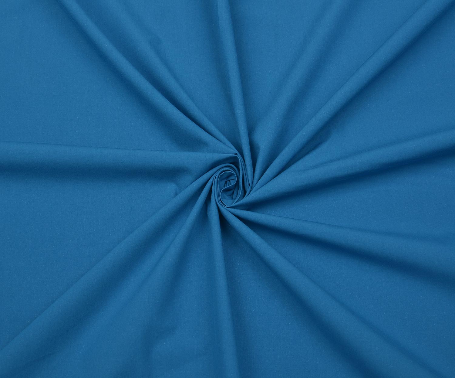 ORGANIC COTTON FABRIC - BLUE