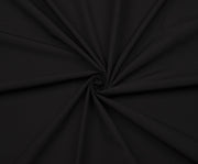 ORGANIC COTTON FABRIC - BLACK