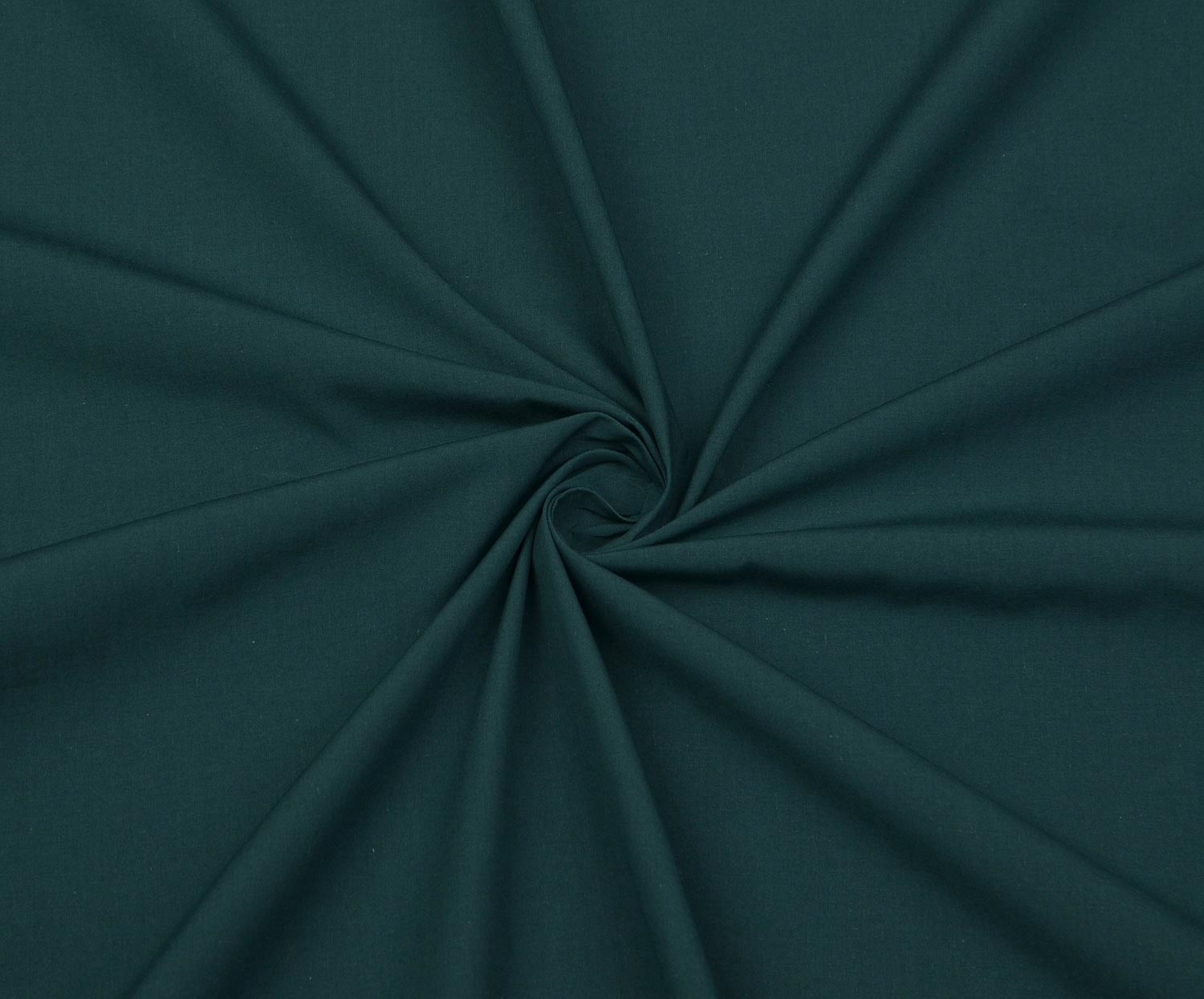 ORGANIC COTTON FABRIC - PETROL