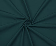 ORGANIC COTTON FABRIC - PETROL