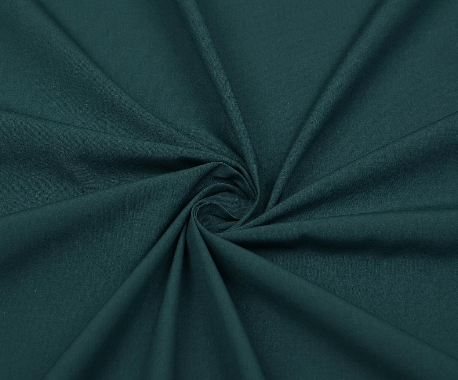 ORGANIC COTTON FABRIC - PETROL