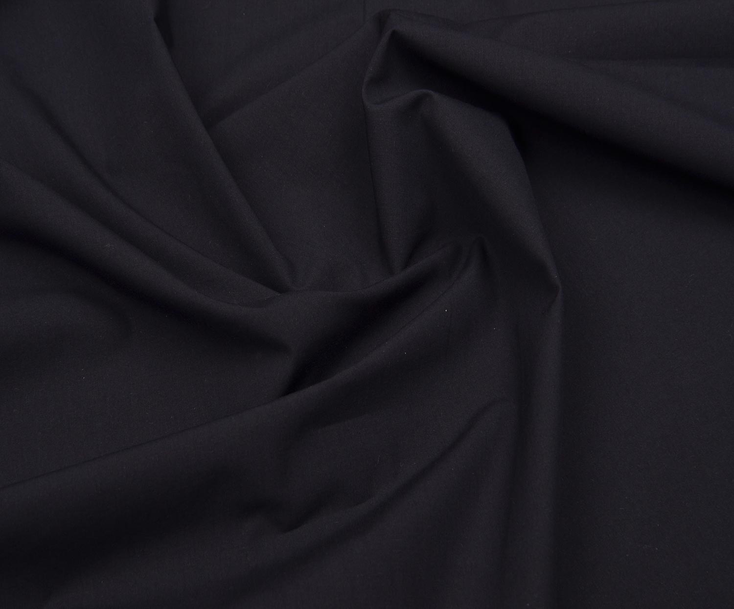 ORGANIC COTTON FABRIC - DARK BLUE