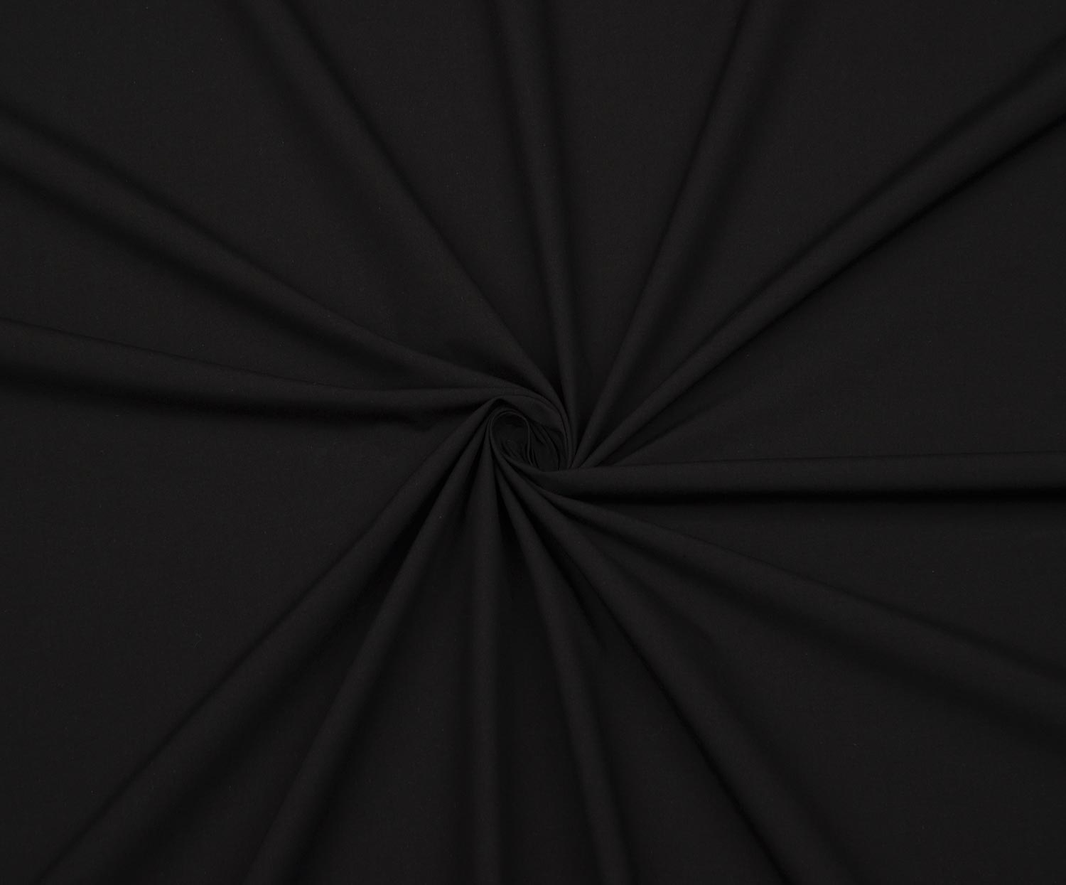 ORGANIC COTTON FABRIC - BLACK
