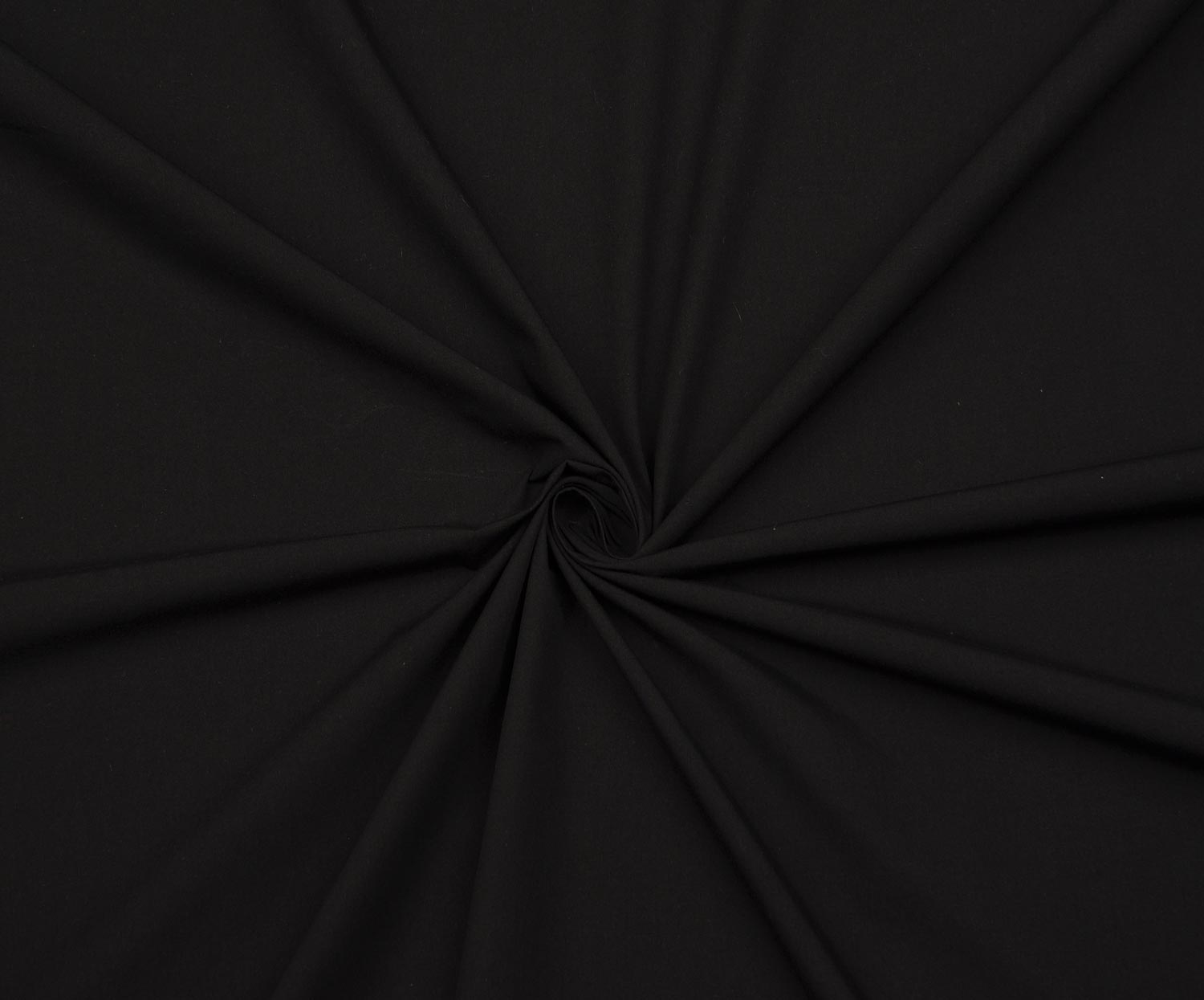 ORGANIC COTTON FABRIC - BLACK