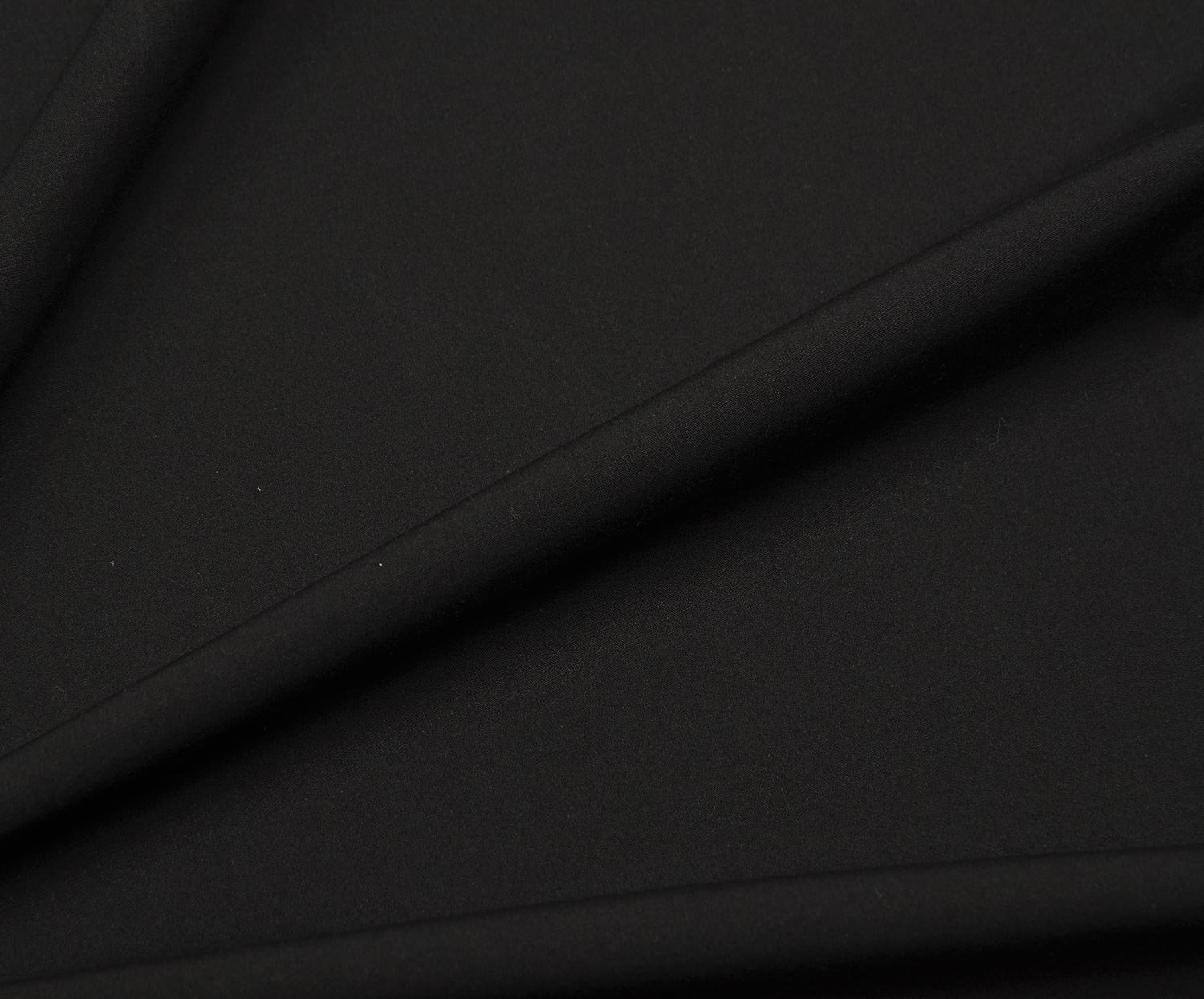 ORGANIC COTTON FABRIC - BLACK