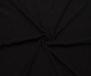 PATTERNED VISCOSE FABRIC - BLACK