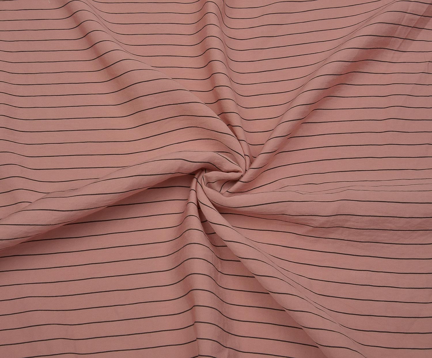 DESENLİ KETEN KUMAŞ - PEMBE