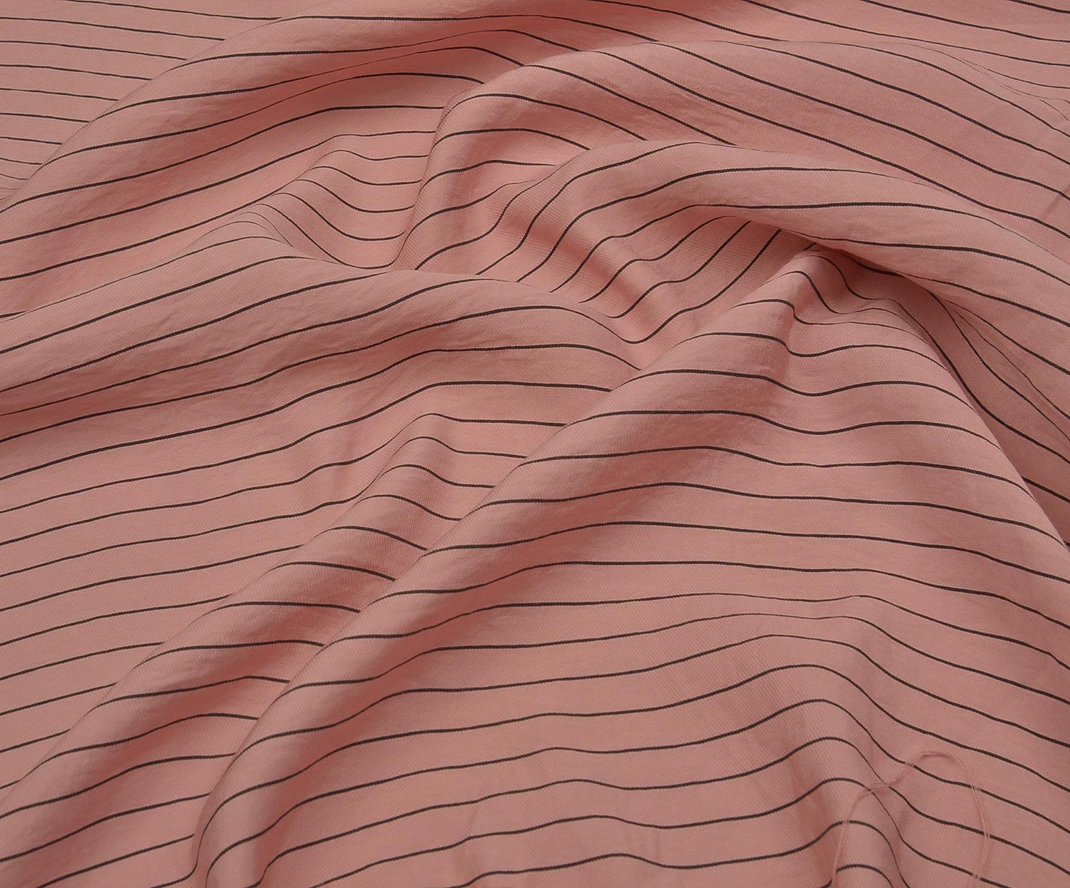 DESENLİ KETEN KUMAŞ - PEMBE