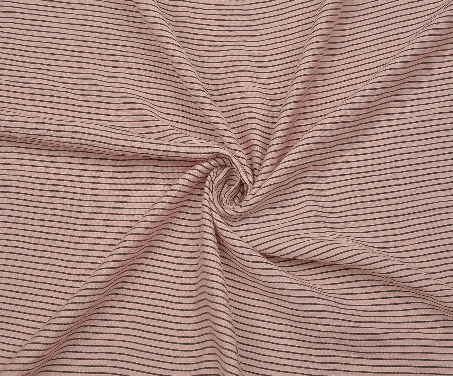 DESENLİ KETEN KUMAŞ - PEMBE