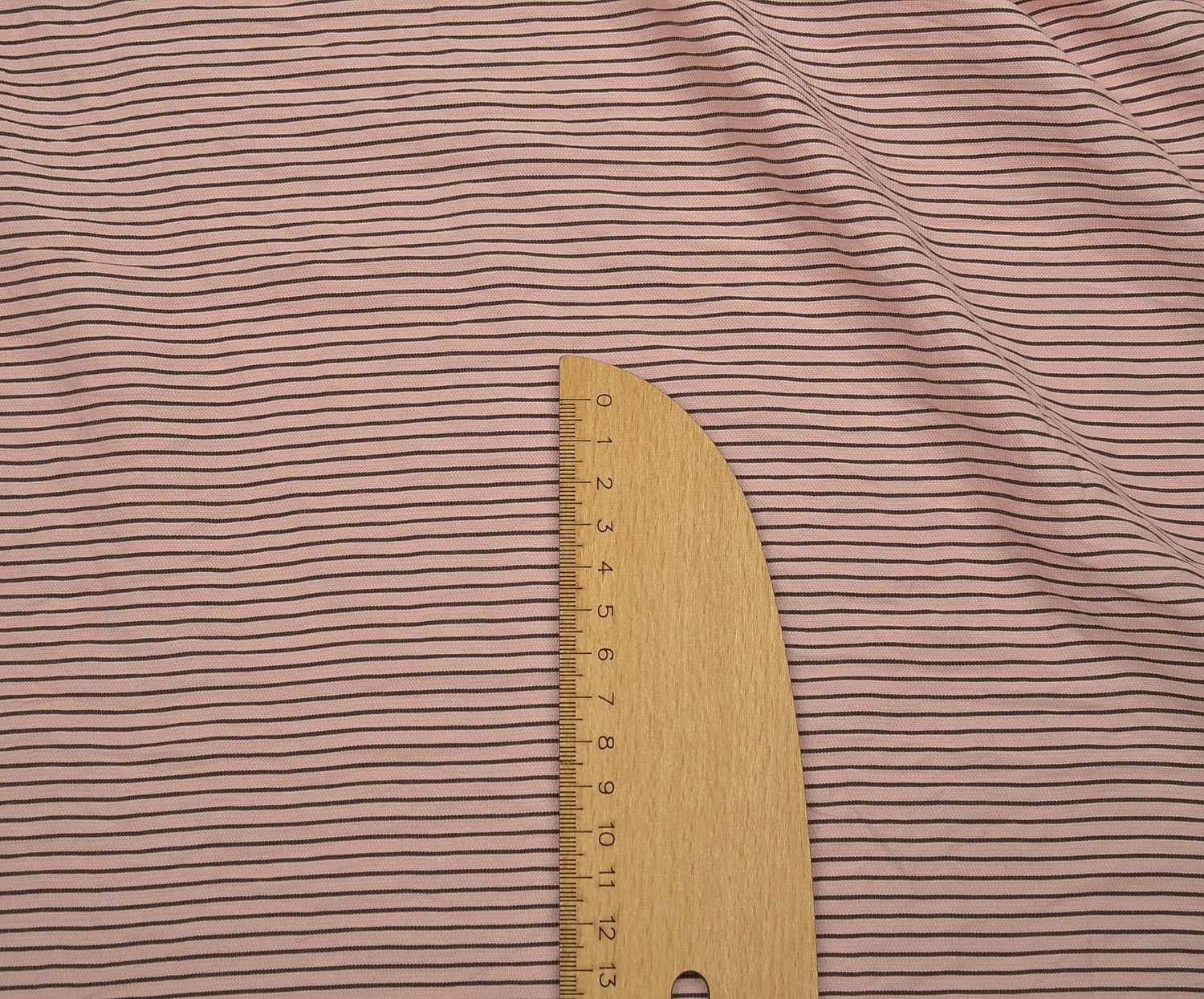 DESENLİ KETEN KUMAŞ - PEMBE