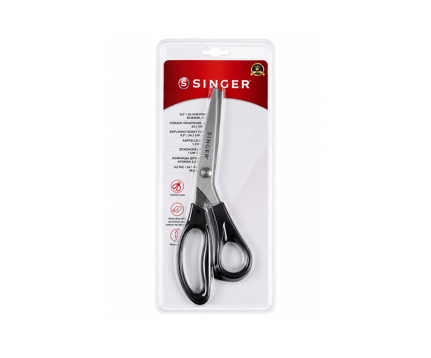 SINGER PINKING SHEARS ZIGZAG CUT 24.1 CM