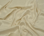 STONED SILK KUPRA FABRIC - CREAM