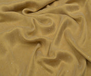 STONE SILK CUPRA FABRIC - CAMEL