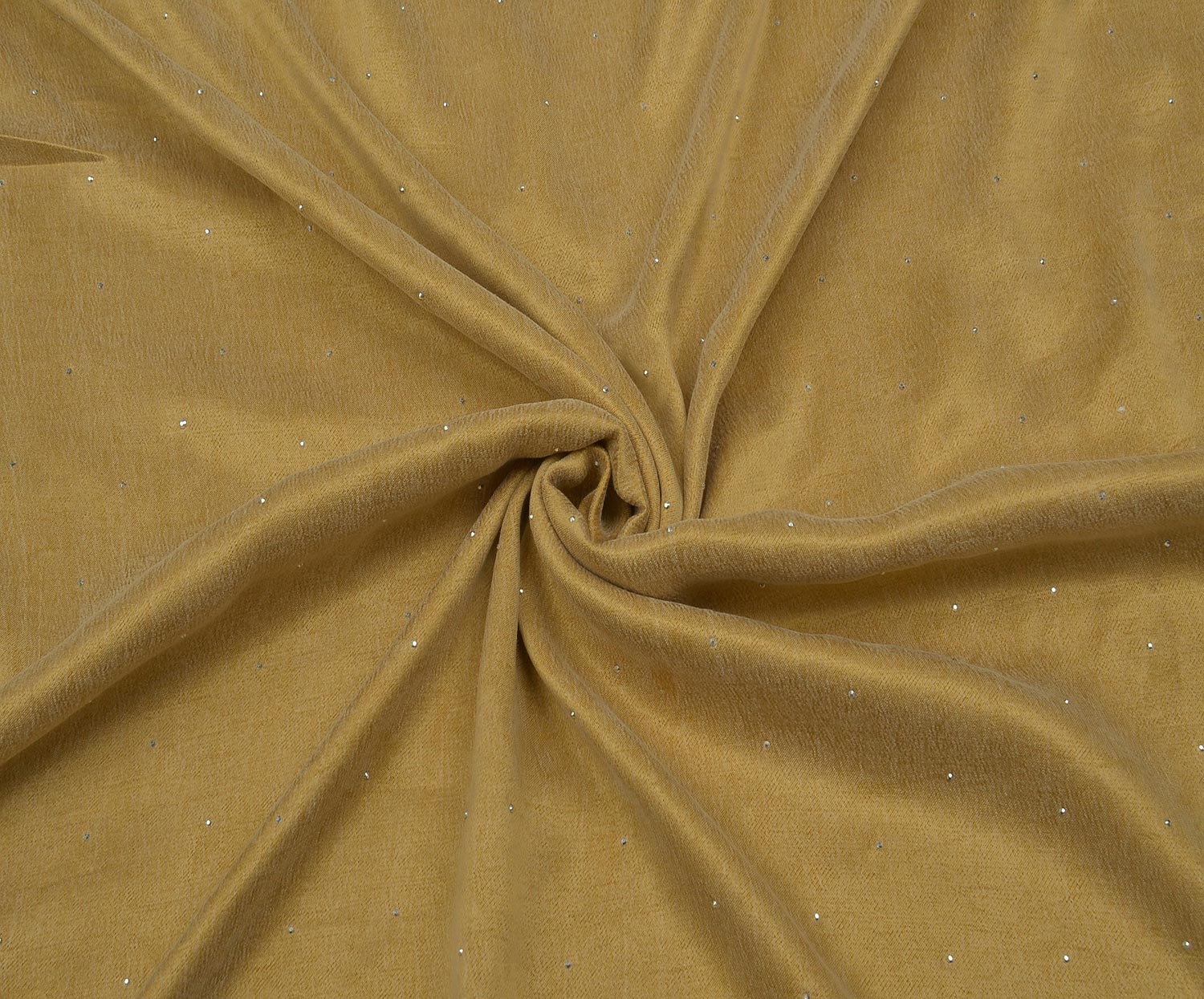 STONE SILK CUPRA FABRIC - CAMEL