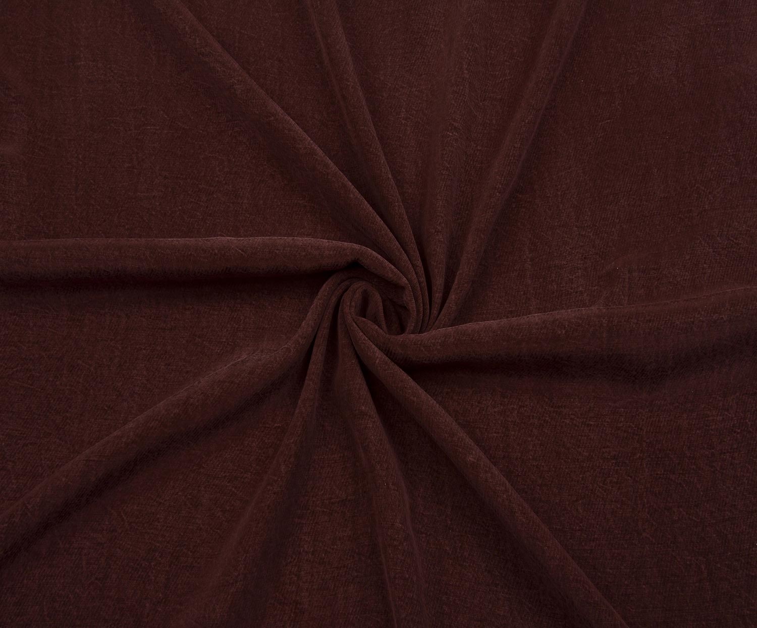 DIAGONAL SILK CUPRA FABRIC - BORDEAUX