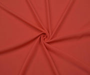 COTTON VOILE FABRIC - CORAL