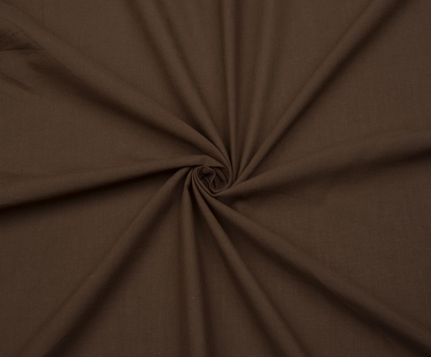 COTTON VOILE FABRIC - COFFEE