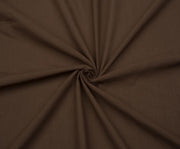 COTTON VOILE FABRIC - COFFEE