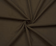 COTTON VOILE FABRIC - DARK BROWN