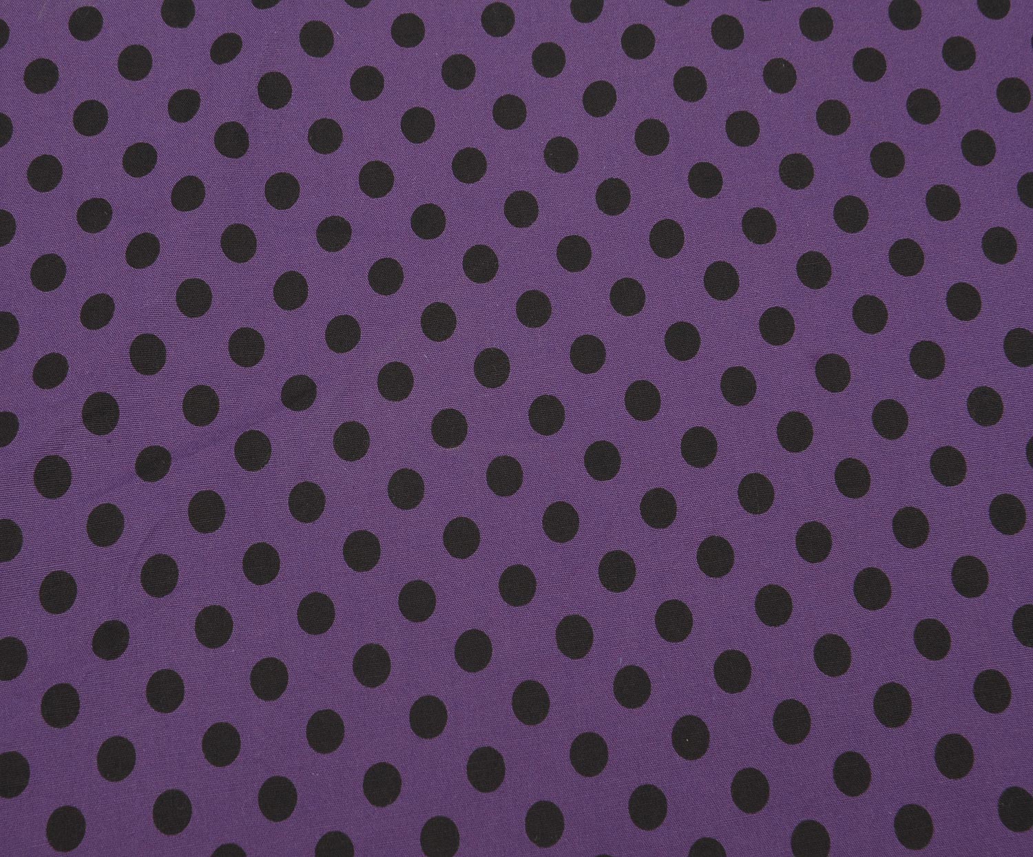 POLKA DOT POPLIN FABRIC - PURPLE
