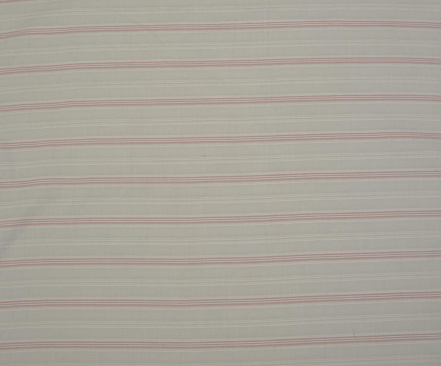 STRIPED COTTON VOILE FABRIC - ECRU