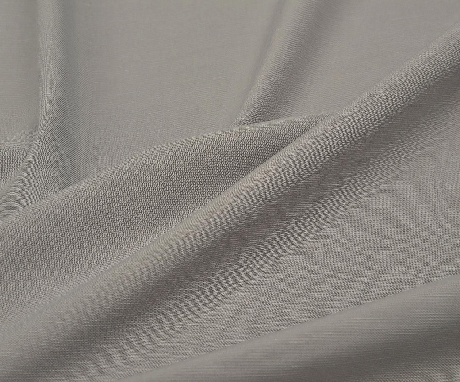 LINEN-LOOK COTTON FABRIC - GREY