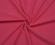 LINEN-LOOK COTTON FABRIC - FUCHSIA