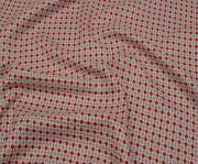 PRINTED COTTON FABRIC - RED