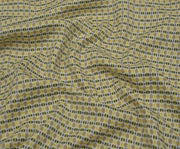 PATTERNED COTTON FABRIC - YELLOW