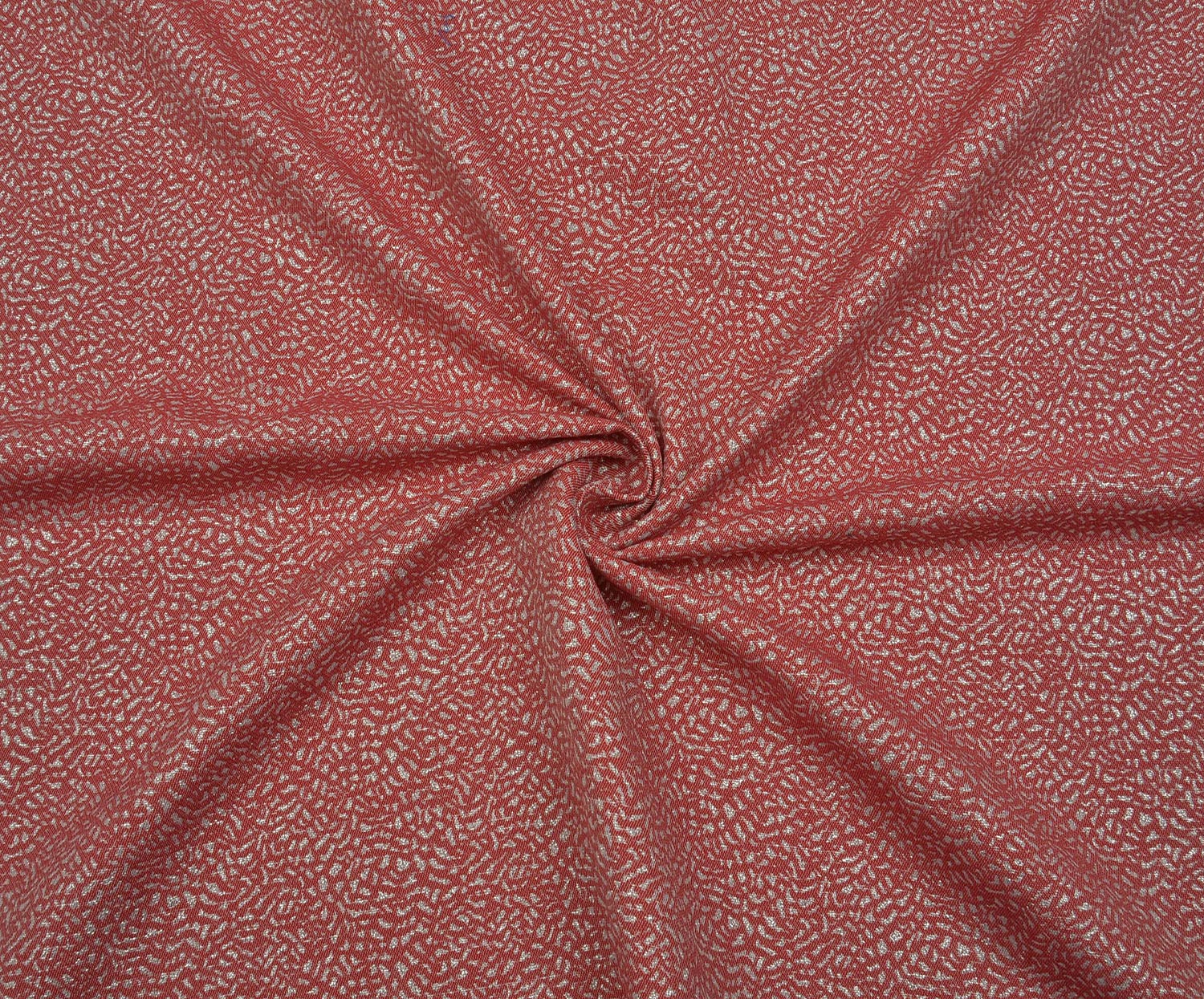 SIM TEXTURED JACQUARD FABRIC - RED